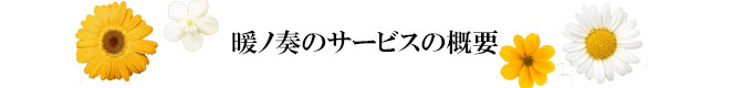 サービス付き高齢者向け住宅　暖ノ奏