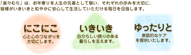 特別養護老人ホーム楽々むら