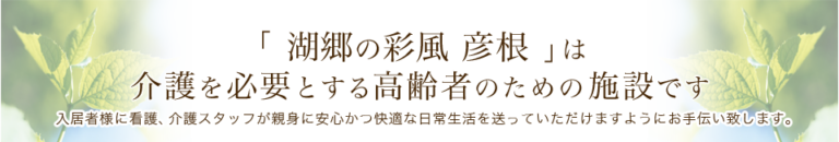 湖郷の彩風彦根
