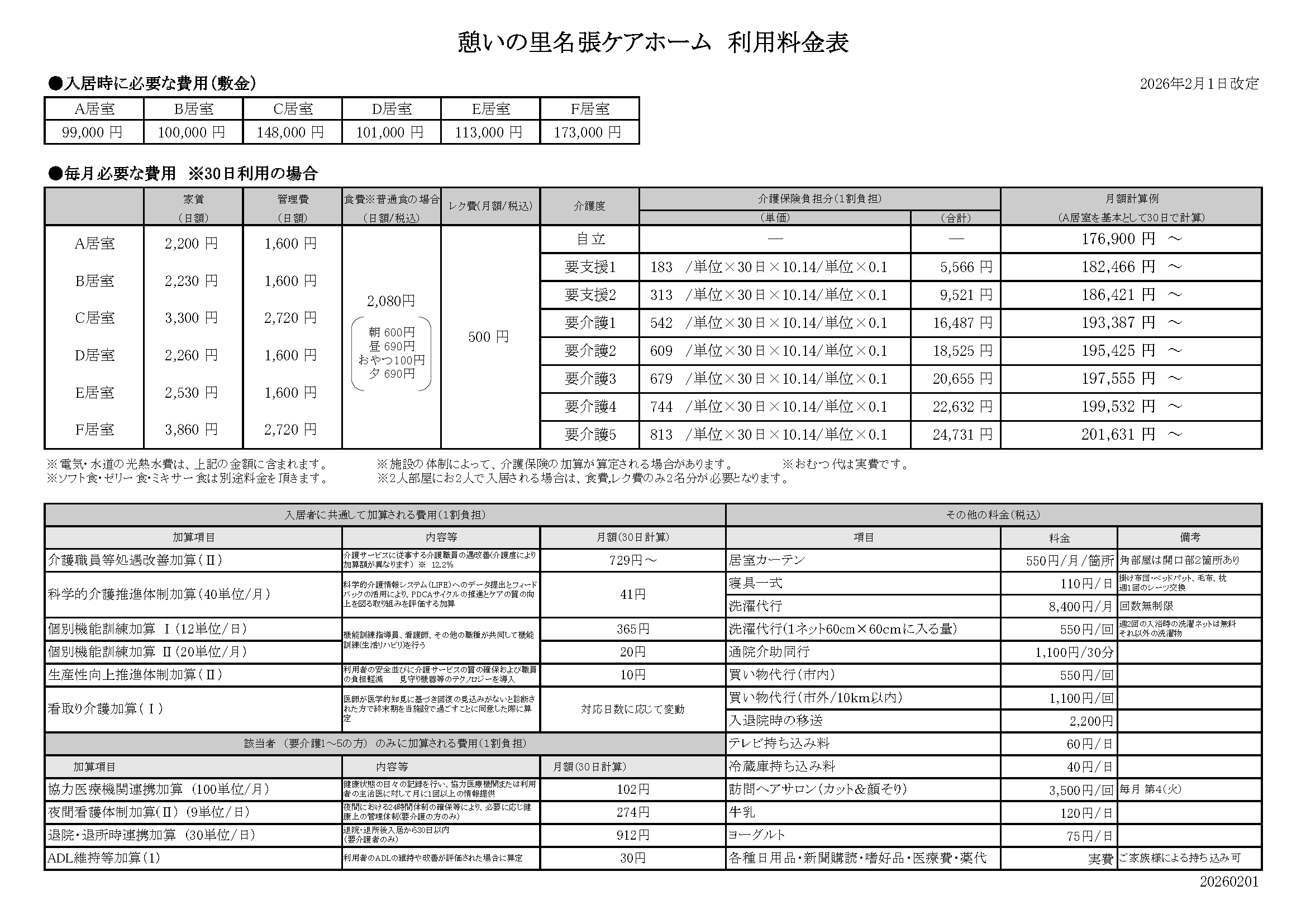 憩いの里　名張ケアホーム