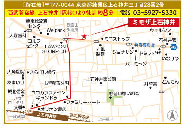 ミモザ上石神井
